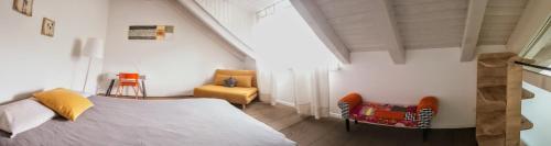 1 double bed, 1 sofa bed