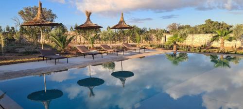 Lalla Essaouira, Villa Koulchi avec piscine pour 22 personnes