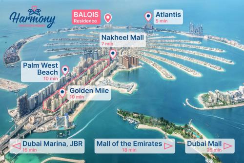 Harmony Vacation Homes - BALQIS Residence, Dubaj (fotografie 9)