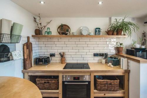 virtuve, Springhill Studio, Brimham Rocks Yorkshire Dales in Fellbeck