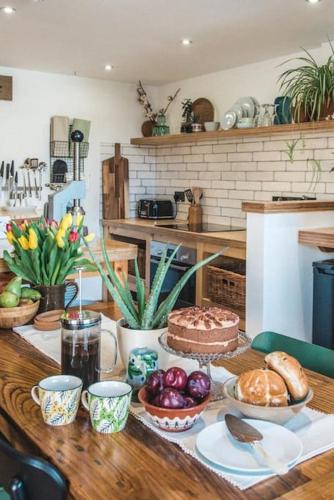 virtuve, Springhill Studio, Brimham Rocks Yorkshire Dales in Fellbeck