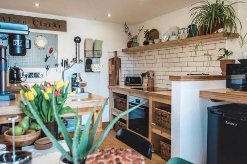 virtuve, Springhill Studio, Brimham Rocks Yorkshire Dales in Fellbeck