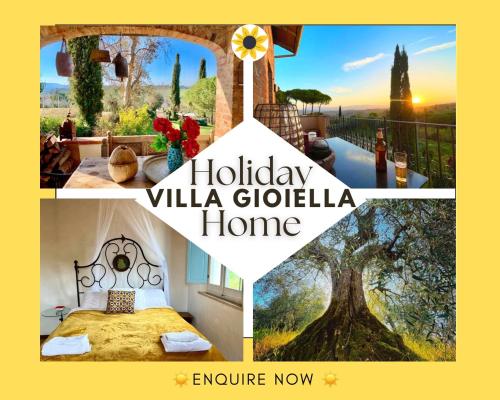 Magical Villa Gioiella 6 Bedroom Holiday Home on the Umbria Tuscany Border