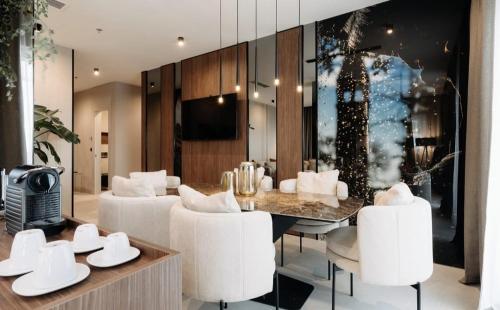 Közös társalgó / TV, Hotel Fanat in Znjan