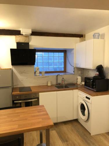 virtuve, Appartement cosy en amoureux in Thauvenay