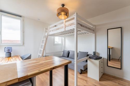 Studio Confortable avec Parking Gratuit - Quelques pas de la gare, cuisine, wifi - Location saisonnière - Arras