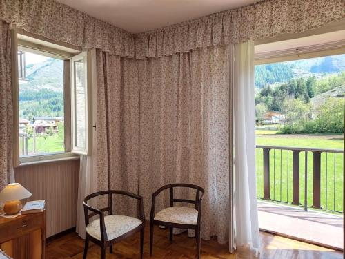 Kilátás, Tiziana House in Entracque