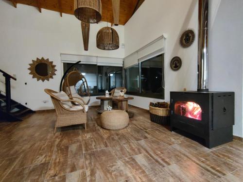 Hospedaje ideal a metros del rio in Los Reartes