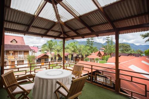 ระเบียง/ชานเรือน, Cemayu Lodge in ออกซาปัมปา