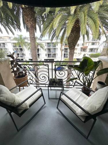 Urban luxury in Brentwood in Los Angeles, USA