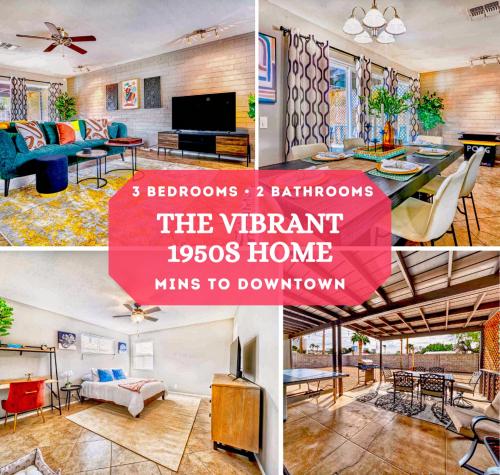 Vibrant 1950s Midtown Phoenix Home