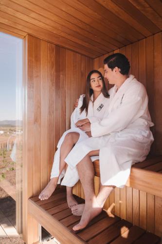 Szauna, Bajo Estrellas Hotel Contemporáneo (Bajo Estrellas Hotel Contemporaneo) in San Marcos