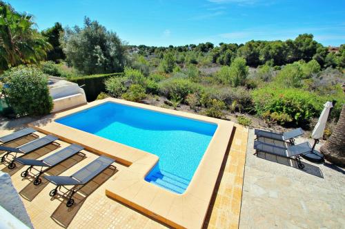 Yojo - holiday villa with private pool and panoramic views in Moraira, Moraira (fotografie 4)