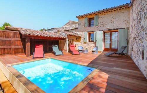 Stunning Home In Malataverne With Private Swimming Pool, Can Be Inside Or Outside