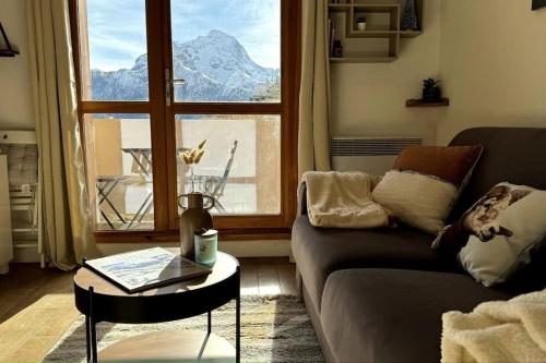 Charmant Studio - Vue Montagne - Parking privé - Location saisonnière - Les Deux-Alpes