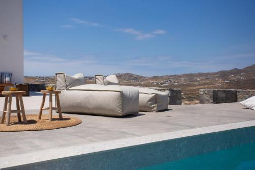 Cabana Pool Villas with Nightguard near Alemagou beach