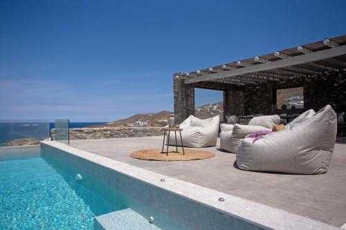 Cabana Pool Villas with Nightguard near Alemagou beach