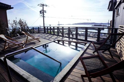 Ryokan KINOSUKE hotel きの助 日間賀島 島のサウナ Himaka Island