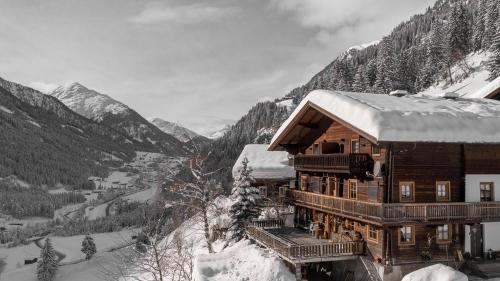 Viesnīcas āriene, Ferienwohnungen-Schett in St. Veit Im Defereggental