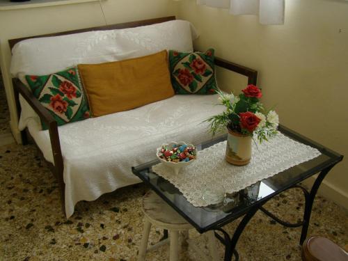 Doll house next to the sea