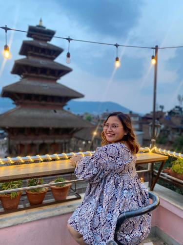 레스토랑, Annapurna Guest House and Rooftop Restaurant in 바크타푸르 / 박타푸르