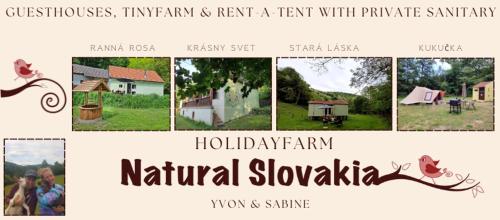 House "Krasný Svet" - Holidayfarm Natural Slovakia