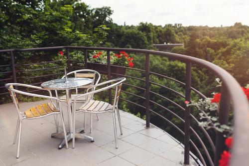 Balcon/terrasse, Perkuno Namai Park Hotel in Kaunas