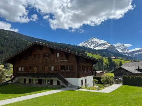 Beautiful Apartment With Stunning View - Chalet Mutthorn in Gsteig, Schweiz