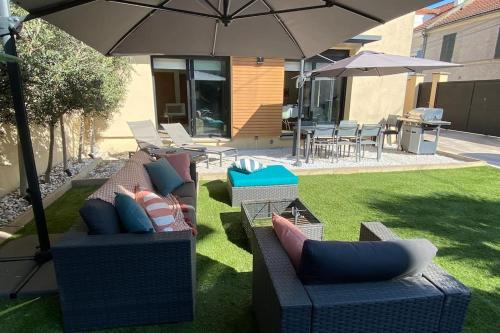 JO 2024 - Maison d'architecte avec jardin in Villeneuve-la-Garenne