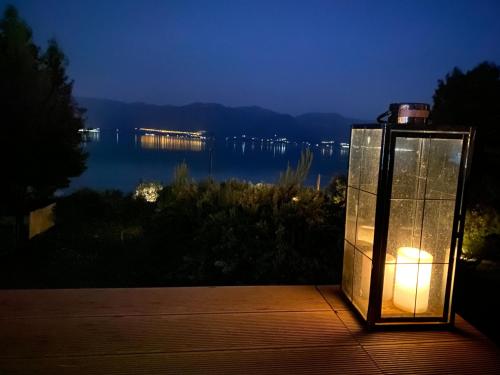 전망, Askalosia villa in 아클라디온