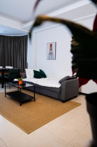 1 king bed, 1 sofa bed