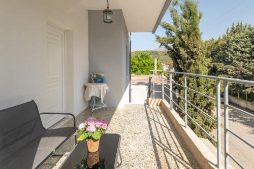 Balcony/terrace, Beautiful family apartment in Kastelli