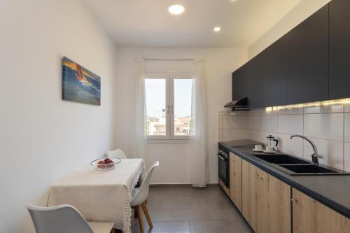 Kitchen, Beautiful family apartment in Kastelli