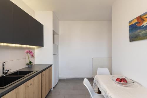 Kitchen, Beautiful family apartment in Kastelli