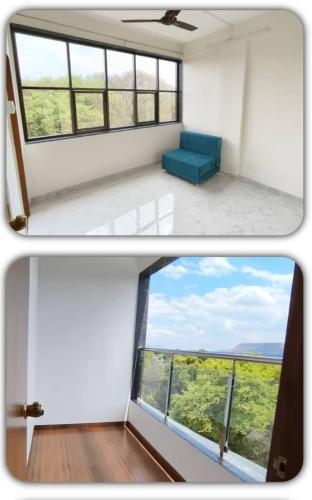 Balkons/terase, Hotel MADHAVAN INN in Wai