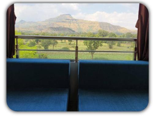 Balkons/terase, Hotel MADHAVAN INN in Wai