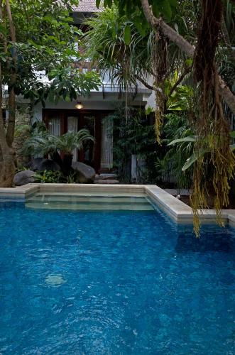 Swimming pool, D'Sriwing Villa Gallery near Kuta Beach