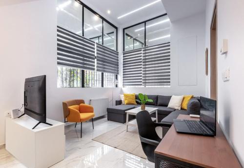 LIV - Modern Spacious Apartment in Gazi, Athènes