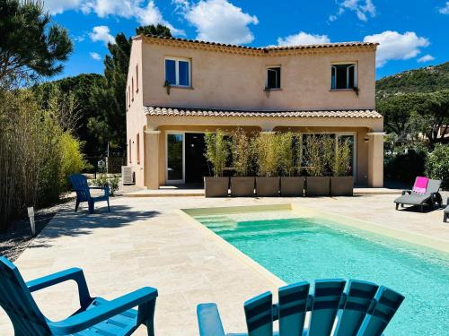 Bienvenue au Maison Bambou,6p aan de Côte d'Azur - Location saisonnière - Le Plan-de-la-Tour