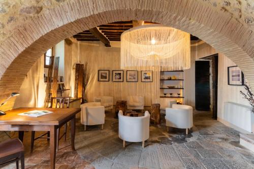 Előcsarnok, Tenuta Fattoria Vecchia in Roccalbegna