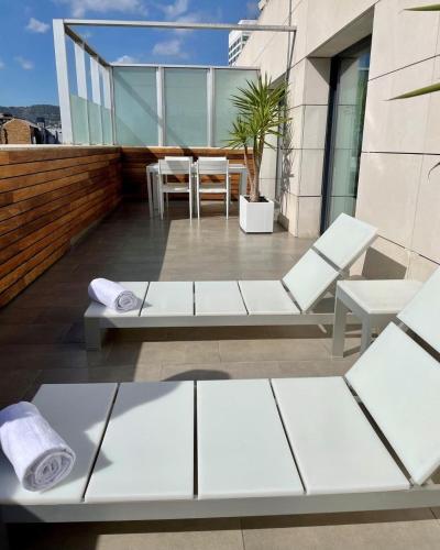 Balcony/terrace, Pestana Arena Barcelona in Sants-Montjuïc