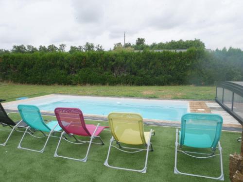 Gite piscine juin sept et SPA - Location saisonnière - La Flèche