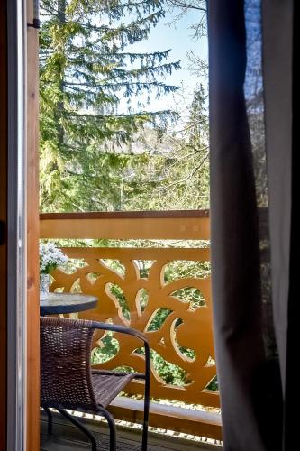 Erkély/terasz, Aparteo Apartament Stojakówka (Aparteo Apartament Stojakowka) in Kiry
