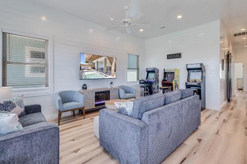 Gulf Views Private Pool Arcade Games in Port Aransas, USA