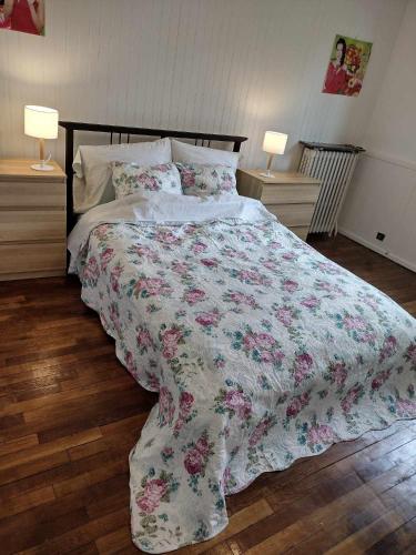 1 Chambre 1 Voyageur (lit Double)1 Room 1 Guest(double bed) - Chambre d'hôtes - Vitry-sur-Seine