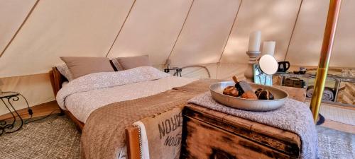 Luxury Bell Tent at Camping La Fortinerie