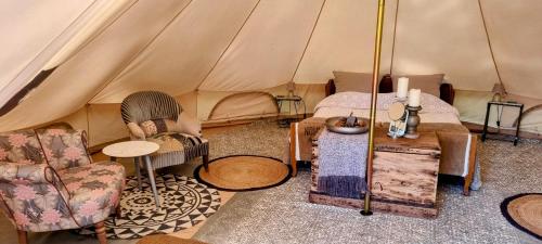 Luxury Bell Tent at Camping La Fortinerie