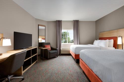 2 double beds