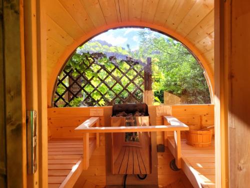 Sauna, Casa Bauxells in Sahorre