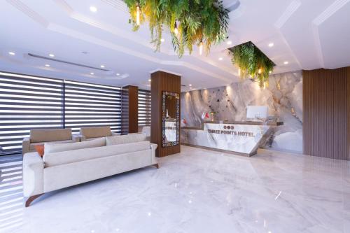 Lobby, Three Points Hotel in Kemer